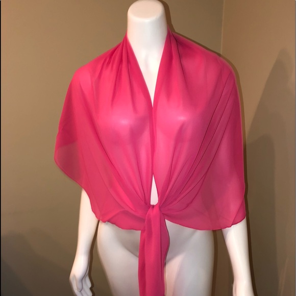 Barbie Pink Sarong Wrap Cover Up Pink Bathing Suit Bikini Wrap Head Scarf Pool - Picture 4 of 5